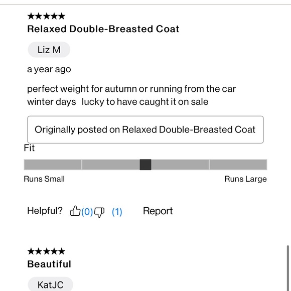 Club Monaco oversized coat - Picture 6 of 10